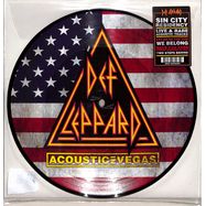Front View : Def Leppard - ACOUSTIC IN VEGAS (10 INCH PIC DISC) - Universal / 860935