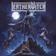 Front View : Leatherwitch - FIRST SPELL (MARBLED LP) - Listenable Records / 2984887LIR