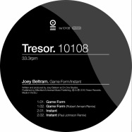 Front View : Joey Beltram - Game Form / Instant - Tresor / Tresor108