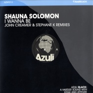 Front View : Shauna Solomon - I WANNA BE - Azuli Black / AZNY213