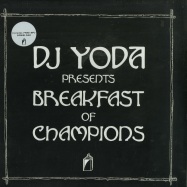 Front View : DJ Yoda - BREAKFAST OF CHAMPIONS (LP + MP3) - Get Involved (108981)