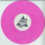 Front View : Heretic - PORN WAX 12 (LIMITED HAND-STAMPED & NUMBERED PINK MARBLED VINYL 10 INCH) - Porn Wax / PW 12