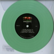 Front View : DJ Sausage - 1-2 KNOCKOUTS (GREEN 7 INCH) - knock-01