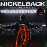 Front View : Nickelback - FEED THE MACHINE (LTD RED & BLACK LP) - BMG / 405053831501