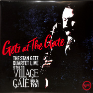 Front View : Stan Getz - GETZ AT THE GATE (LIVE AT THE VILLAGE GATE 1961) (3LP) - Verve / 7742857
