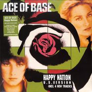 Front View : Ace Of Base - HAPPY NATION (CLEAR LP) - Demon / DEMREC845