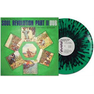 Front View : Bob Marley & The Wailer - SOUL REVOLUTION PART II (GREEN SPLATTER VINYL) - CL02928