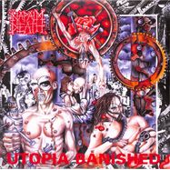 Front View : Napalm Death - UTOPIA BANISHED (White Vinyl) - Earache / 1050535ECR