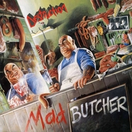 Front View : Destruction - MAD BUTCHER (MIXED SPLATTER VINYL) (LP) - High Roller Records / HRR 548LP4SP