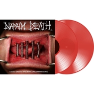 Front View : Napalm Death - CODED SMEARS & MORE UNCOMMON SLURS (2LP / RED VINYL) - Listenable Records / 2984725LIR