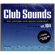 Front View : Various - CLUB SOUNDS VOL. 104 (3CD) - Sony Music Media / 19658874352