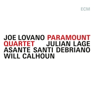 Front View : Joe Lage J Lovano/ Debriano, A.S. /Calhoun, W. - PARAMOUNT QUARTET (LP) (BLACK VINYL) - ECM Records / 7851811