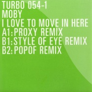 Front View : Moby - I LOVE TO MOVE IN HERE PT 1 - Turbo / TURBO054P1 