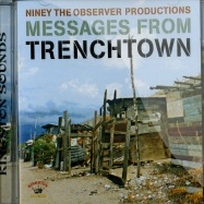 Front View : Various Artists - NINEY THE OBSERVER PRODUCTIONS - MESSAGES FROM TRENCHTOWN (CD) - Jamaican Recordings / kscd034