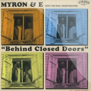 Front View : Myron & E - BEHIND CLOSED DOORS / TURN BACK (7 INCH) - Timmion / timmion034