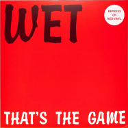 Front View : WET - THATS THE GAME (2020 REISSUE RED VINYL) - S.T.D. RECORDS / STD1201