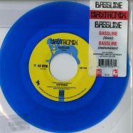 Front View : Mantronix - BASSLINE (CLEAR BLUE 7 INCH) - Get On Down / get57037