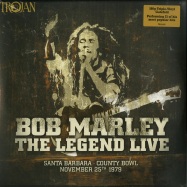Front View : Bob Marley - THE LEGEND LIVE (180G 3X12 LP) - Trojan Records / TALL600 / 7722838