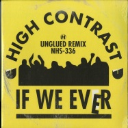 Front View : High Contrast - IF WE EVER (LTD YELLOW VINYL) - Hospital / NHS336T