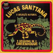 Front View : Lucas Santtana - 3 SESSIONS IN A GREENHOUSE (LTD RED LP) - Mais Um Discos / MAIS043LPC / 05207111