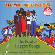 Front View : Various Artists - ALL YOU NEED IS LOVE THE BEATLES REGGAE SONGS (180 G RED VINYL, LP) - Burning Sounds / BSRLP848