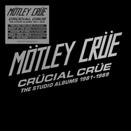 Front View : Mtley Cre - CRCIAL CRE-THE STUDIO ALBUMS 1981-1989 (5CD) - BMG Rights Management / 405053881631