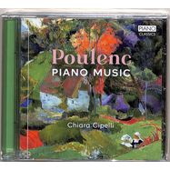Front View : Chiara Cipelli - POULENC:PIANO MUSIC (CD) - Piano Classics / 2910217PCL