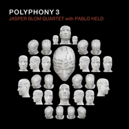 Front View : Jasper Blom Quartet - POLYPHONY 3 (LTD MARBLED LP) - Second Records / 00162300