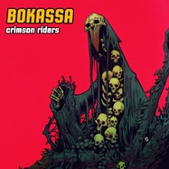 Front View : Bokassa - CRIMSON RIDERS (LP) (180GR.COLORED VINYL) - MVKA Music Limited / 9029689916