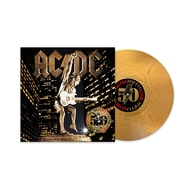 Front View : AC / DC - STIFF UPPER LIP / GOLDEN VINYL (LP) - Sony Music Catalog / 19658873371