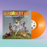 Front View : Knorkator - WELTHERRSCHAFT FR ALLE! (Orange LP) - Knorkator / 2902811KN5