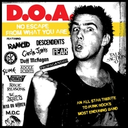 Front View : Various Artists - D.O.A. - NO ESCAPE FROM WHAT YOU ARE (ORANGE VINYL (LP) - Sudden Death / 28349