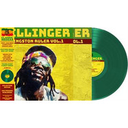 Front View : Dillinger - KINGSTON RULER VOL.1 (Green LP) - CULTURE FACTORY / 83912