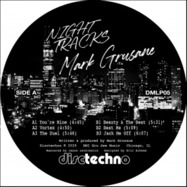 Front View : Mark Grusane - NIGHT TRACKS (CLEAR LP) - Disctechno / DMLP 05CLEAR