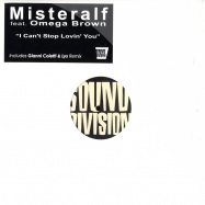 Front View : Misteralf feat. Omega Braun - I CANT STOP LOVIN YOU - Sound Division / SD0175