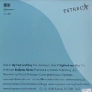 Front View : Sigfried And Boy - THE ARCHITECT (MALENTE REMIX) - Estrela / est006