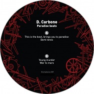 Front View : D. Carbone - PARADISE BEATS EP (COLOURED VINYL) - Kromatones / KT009