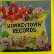 Front View : Various Artists - 10 YEARS OF MONKEYTOWN (CD) - Monkeytown / MTR100CD