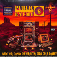 Front View : Public Enemy - WHAT YOU GONNA DO WHEN THE GRID GOES DOWN (LP) - Def Jam / 3515242