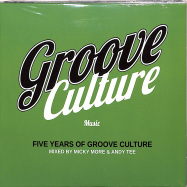 Front View : Micky More & Andy Tee - FIVE YEARS OF GROOVE CULTURE MUSIC (2CD, MIXED) - Groove Culture / GCD001
