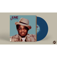 Front View : Junie - THE FUNKY WORM - LIVE AT DOOLEYS 1976 (BLUE, LP) BLUE VINYL EDITION - ReGrooved Records / RG-009Blue