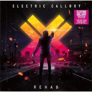 Front View : Electric Callboy - REHAB (RE-ISSUE 2023) (Neon Pink black LP) - Century Media Catalog / 19658855091