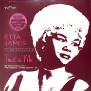 Front View : Etta James - TRUST IN ME (PURPLE VINYL) (LP+CD, RSD 2025) - L.M.L.R. / 783878