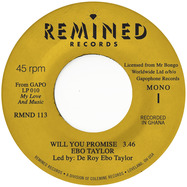 Front View : Ebo Taylor - WILL YOU PROMISE (7 Inch) - Colemine Records / 00174496