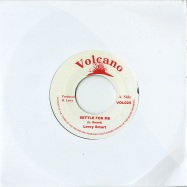 Front View : Leroy Smart - SETTLE FOR ME (7 INCH) - Volcano / vol025