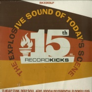 Front View : Various Artists - RECORD KICKS 15TH (LTD CLEAR 2X12 LP) - Record Kicks / RKX069LP
