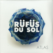 Front View : Rufus Du Sol - ATLAS (2LP, TRANSPARENT BLUE) - Sweat It Out / SWEATSV004