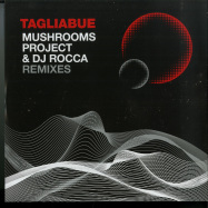 Front View : Tagliabue, DJ Rocca, Mushrooms Project - AFRO SPAZIO REMIXES (10 INCH, RED VINYL) - Cosmica Music / COS006R