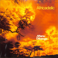 Front View : Manu Dibango - AFRICADELIC (ORANGE + YELLOW SPLATTER 180G LP) - Diggers Factory / Soul Makossa / SMV5