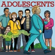 Front View : Adolescents - CROPDUSTER (180GR GOLD VINYL) (LP) - Concrete Jungle Records / 1027301CJR